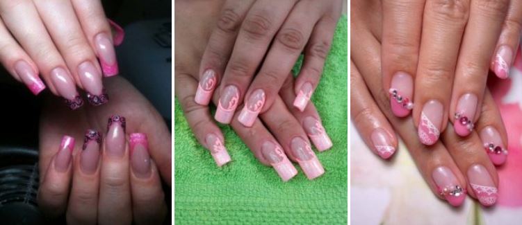 Розовый френч: идеи актуального дизайна ногтей, новинки 2020, фото
