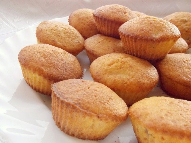 Тыквенные кексы с изюмом Тыквенные кексы с изюмом