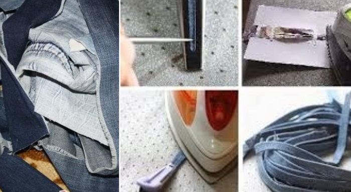 Зачем разрезать джинсы на тонкие полоски